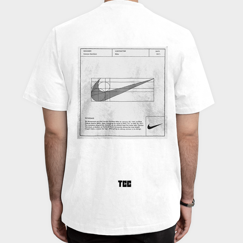 تیشرت طرح  NIKEنمای پشت - رنگ سفید5