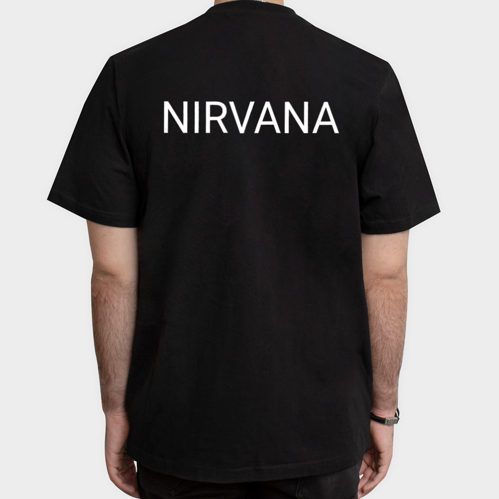 T-shirtنمای پشت - رنگ مشکی5