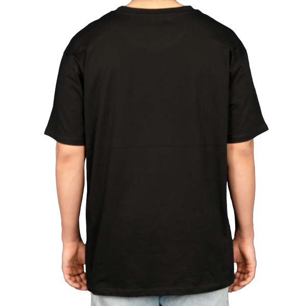 Tshirt طرح خرگوش گنگنمای پشت - رنگ مشکی2