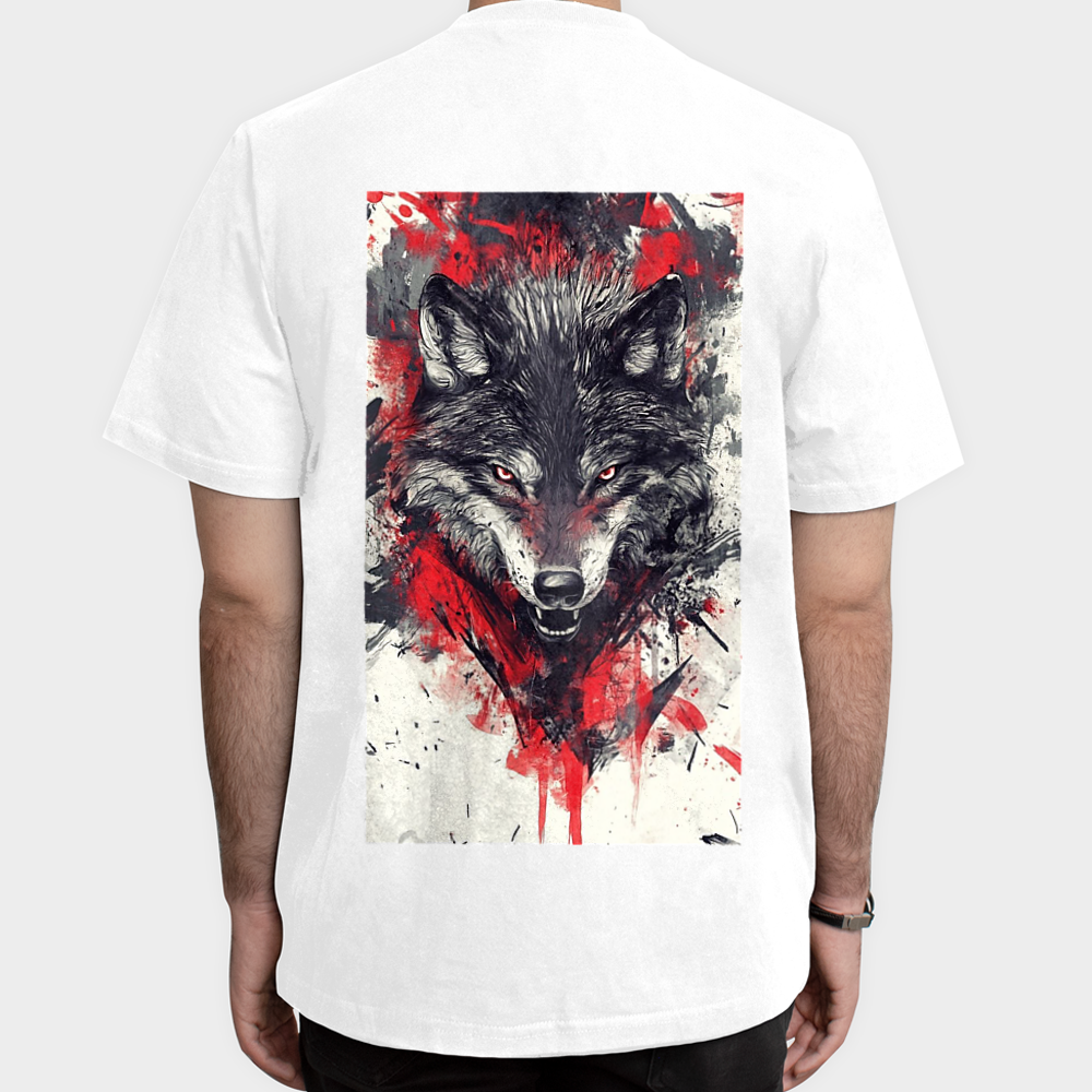 Wolfنمای پشت - رنگ سفید