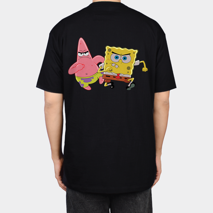 SpongeBob ahhh guyنمای پشت ۱ - رنگ مشکی