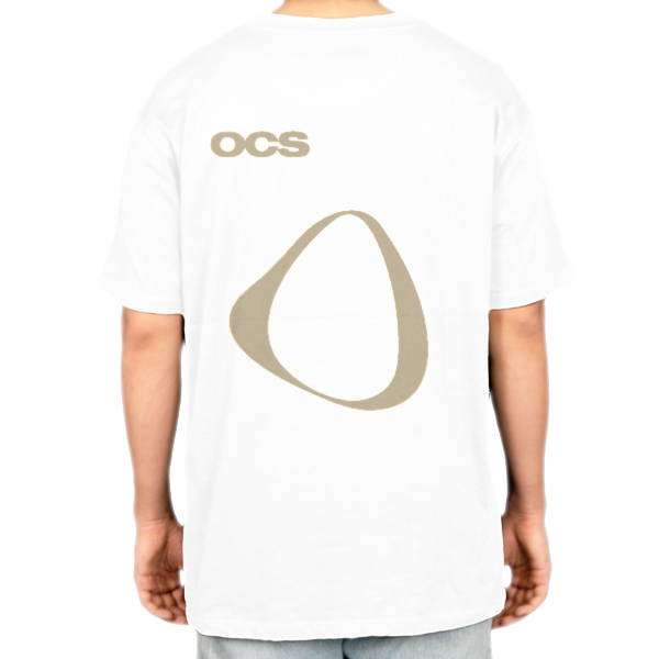 تیشرت OCSنمای پشت - رنگ سفید2