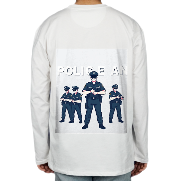 Policeنمای پشت - رنگ سفید1