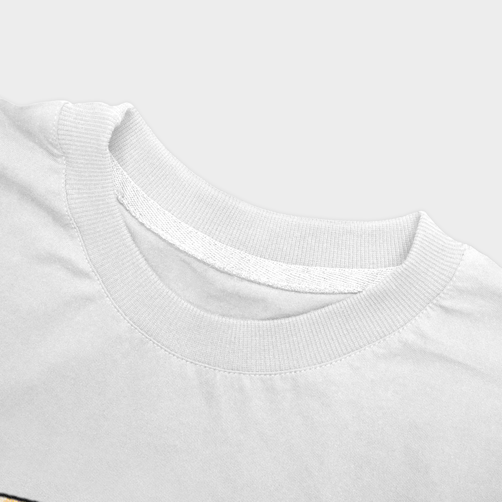 تیشرت {نماد سوپرمن} Super Manنمای نزدیک یقه - رنگ سفید1