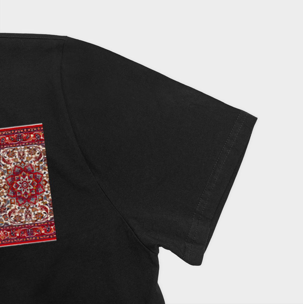 تیشرت ایراننمای نزدیک آستین چپ - رنگ مشکی3