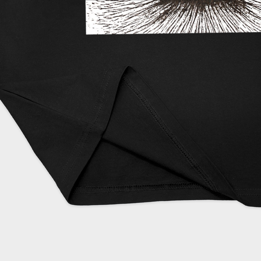 تیشرت magnethic dead/METALLICAنمای نزدیک پایین لباس - رنگ مشکی1