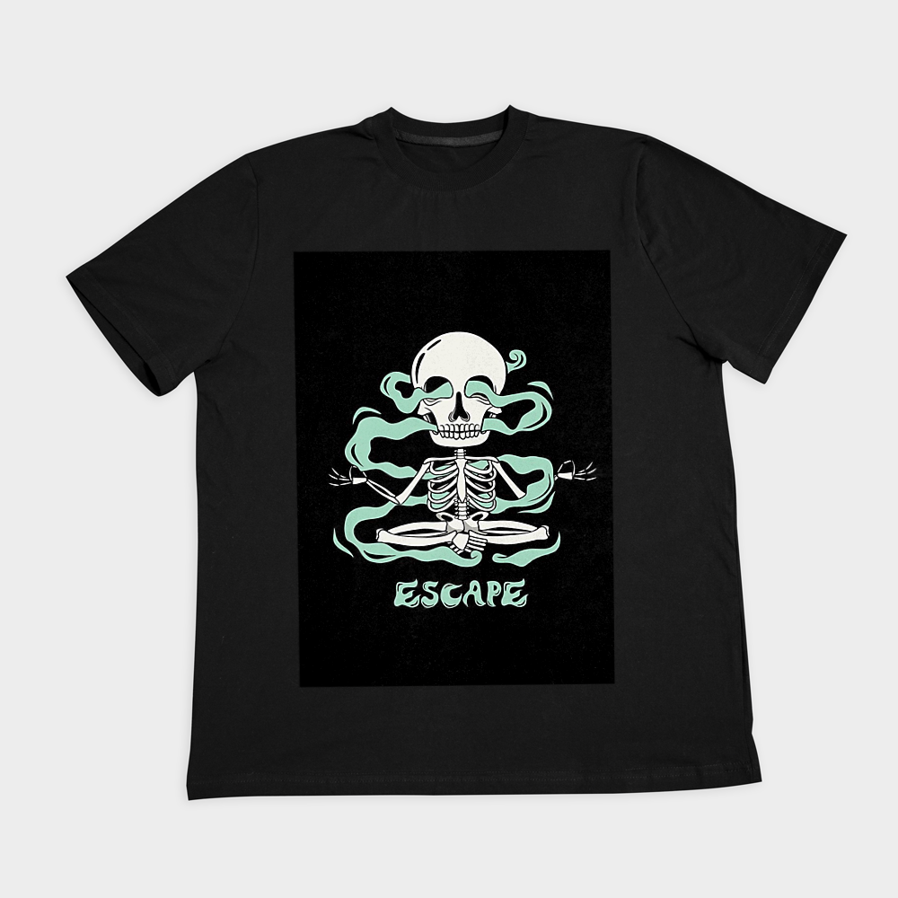 Green skeletonنمای روبرو ۲ - رنگ مشکی1