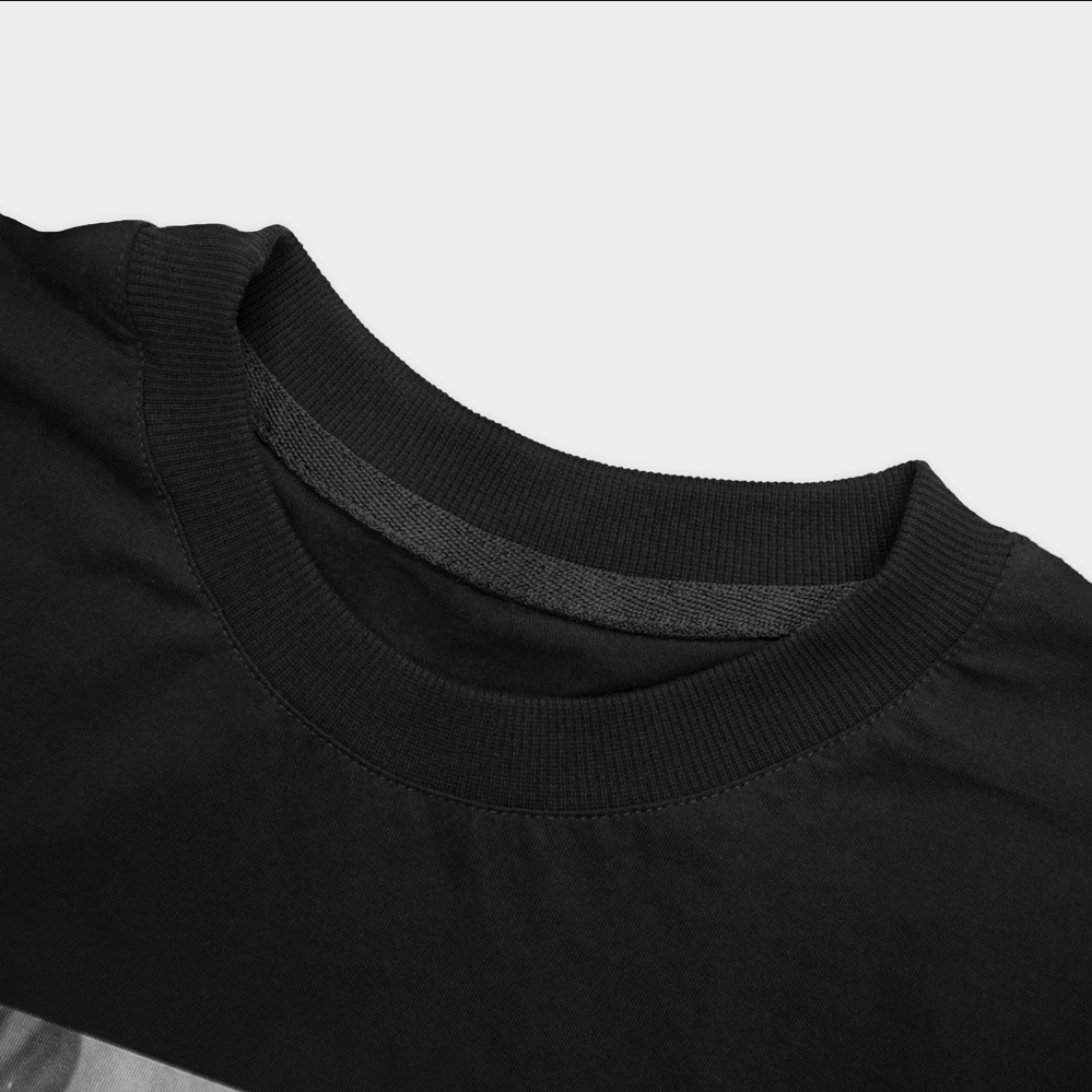 تیشرت شمایل امام علی و اولادشنمای نزدیک یقه - رنگ مشکی3