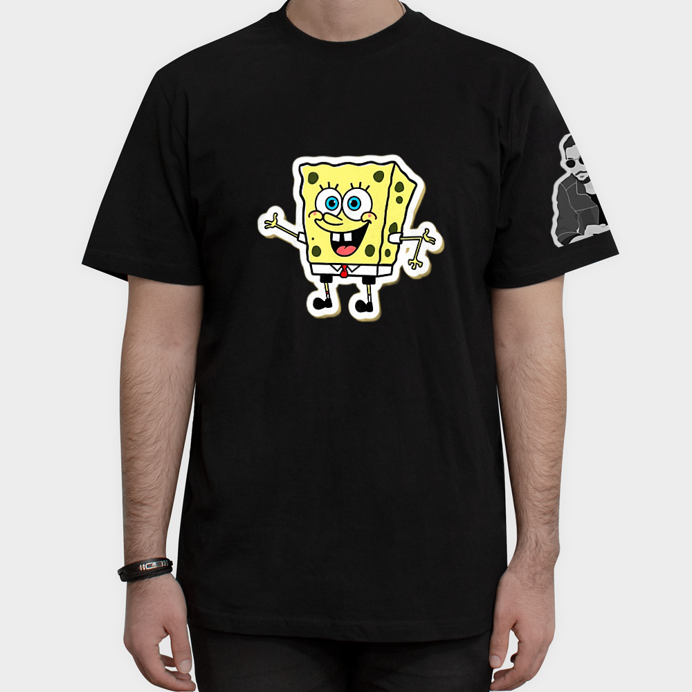 spong bob and hiddenنمای روبرو ۱ - رنگ مشکی2