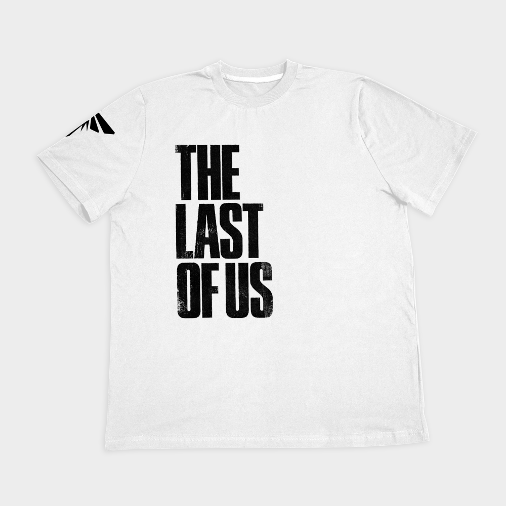 تیشرت آستین کوتاه {اخرین از ما} Last Of Usنمای روبرو ۲ - رنگ سفید1