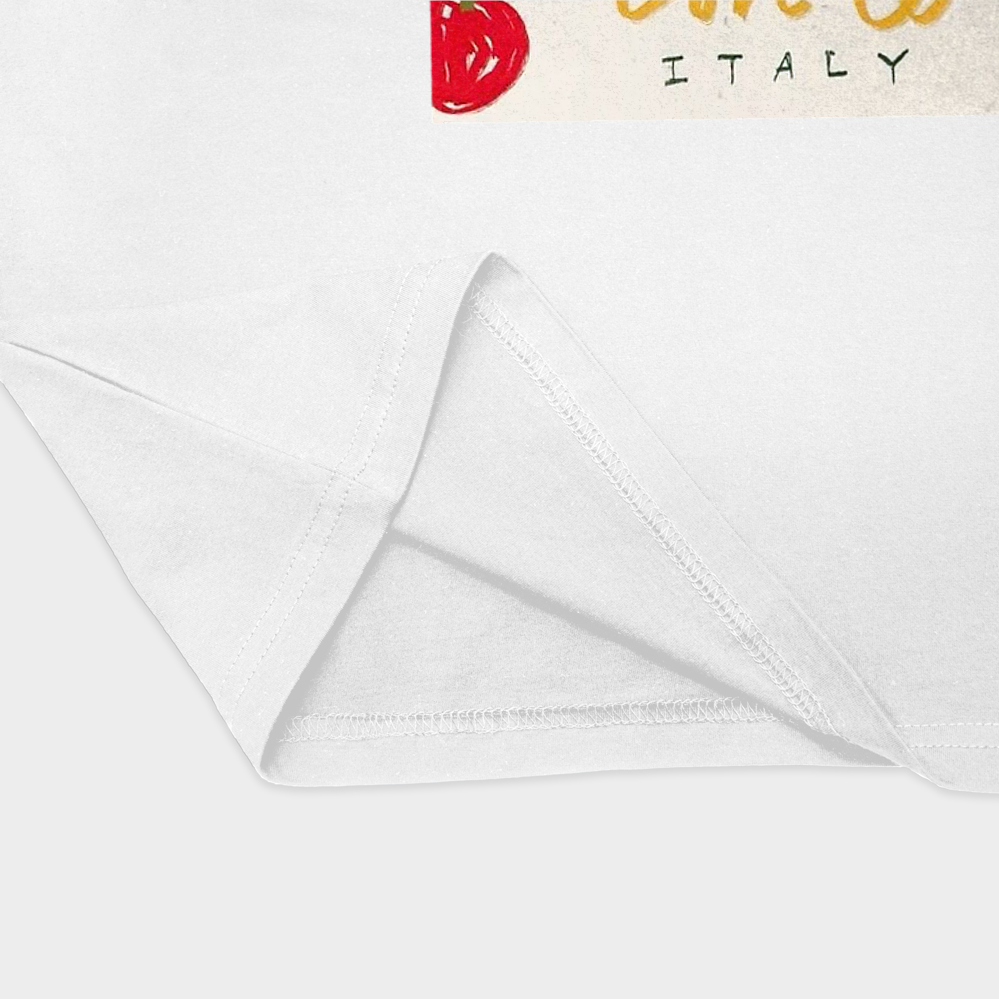 تیشرت چرینمای نزدیک پایین لباس - رنگ سفید2