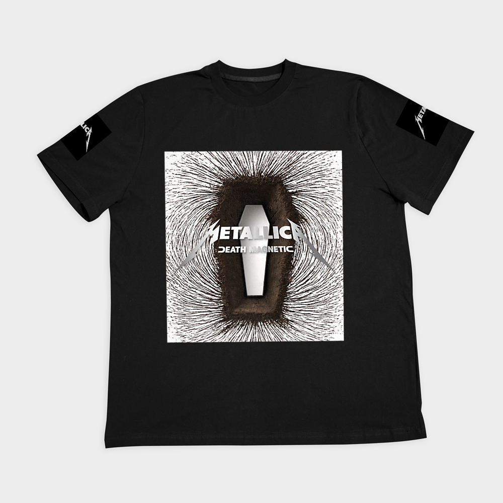 تیشرت magnethic dead/METALLICAنمای روبرو ۲ - رنگ مشکی2
