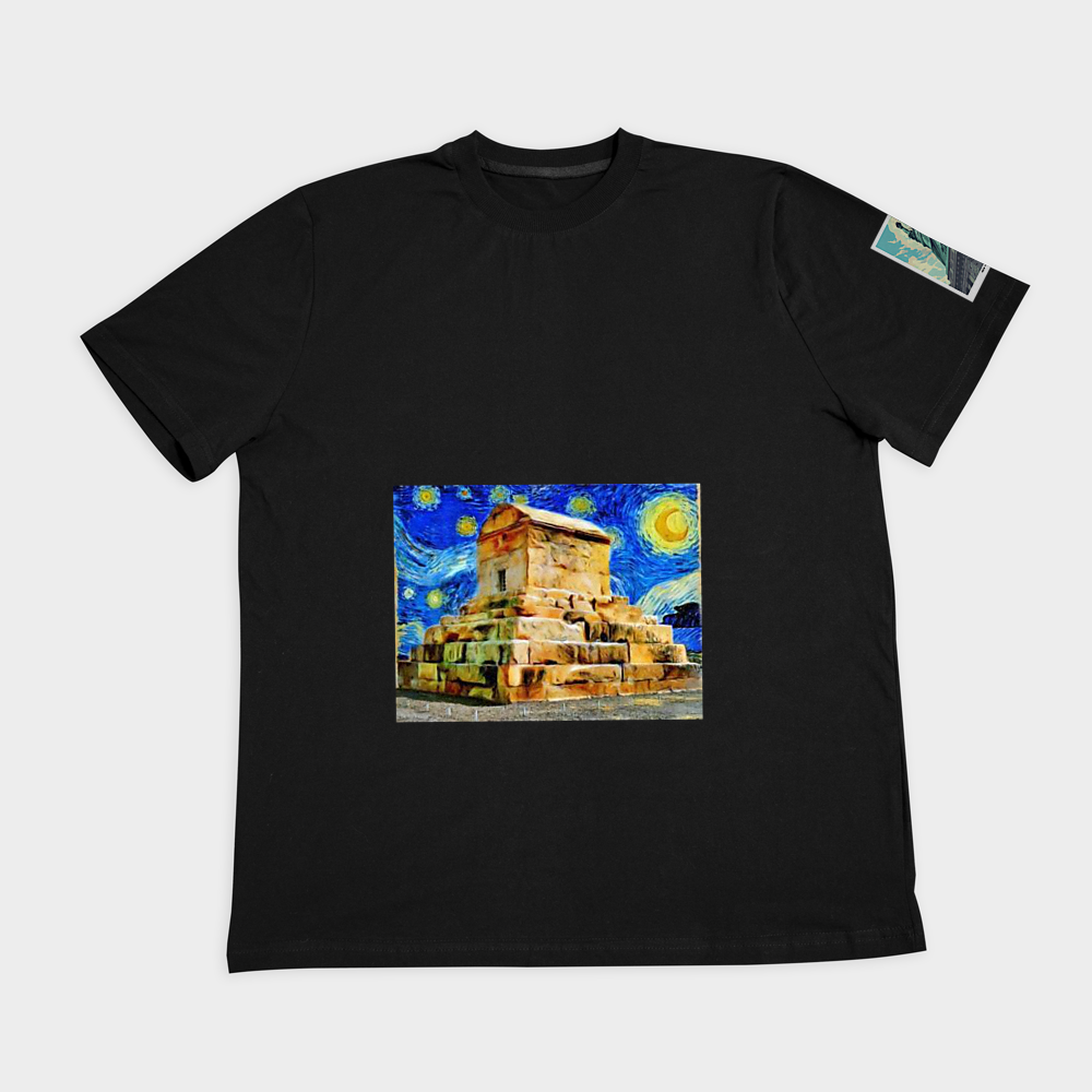 T shirt setنمای روبرو ۲ - رنگ مشکی1