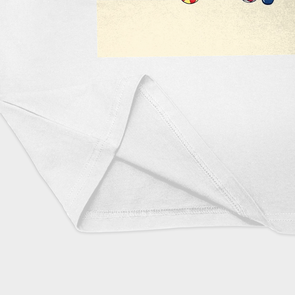 تیشرتنمای نزدیک پایین لباس - رنگ سفید7