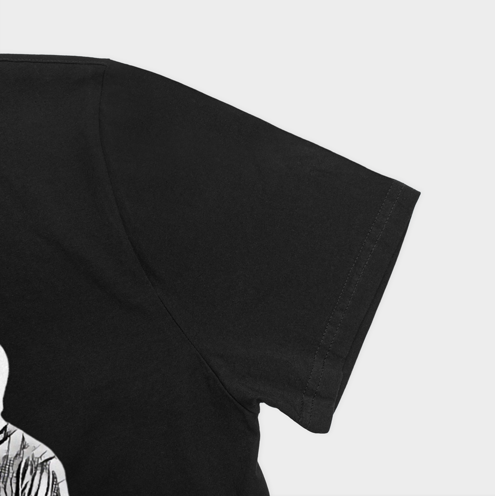 تیشرت طرح Twenty One Pilots 2نمای نزدیک آستین چپ - رنگ مشکی2