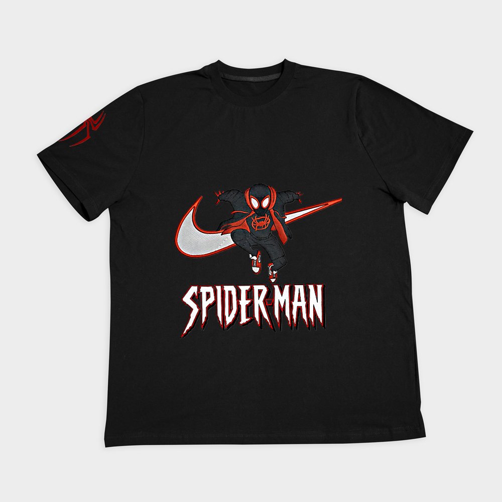 تیشرت با طرح اسپایدرمن... Spidermanنمای روبرو ۲ - رنگ مشکی1