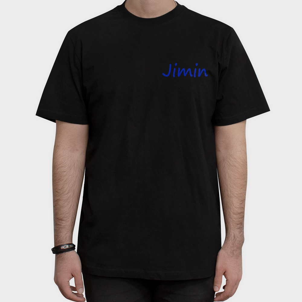 Jimin blueنمای روبرو ۱ - رنگ مشکی