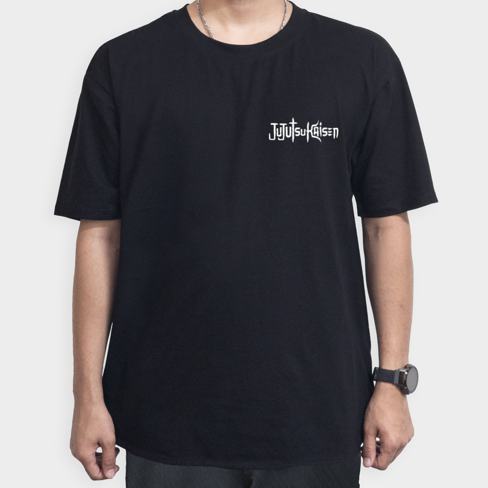 تیشرت طرح جوجوتسونمای روبرو ۱ - رنگ مشکی3