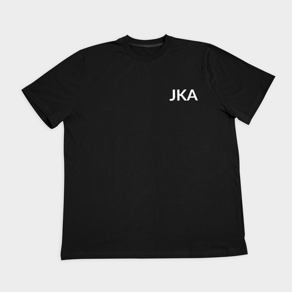 تیشرت JKAنمای روبرو ۲ - رنگ مشکی1