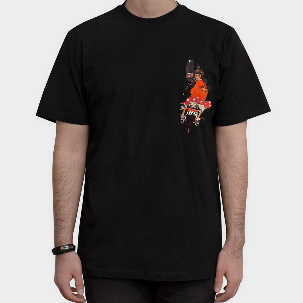 تیشرتنمای روبرو ۱ - رنگ مشکی6