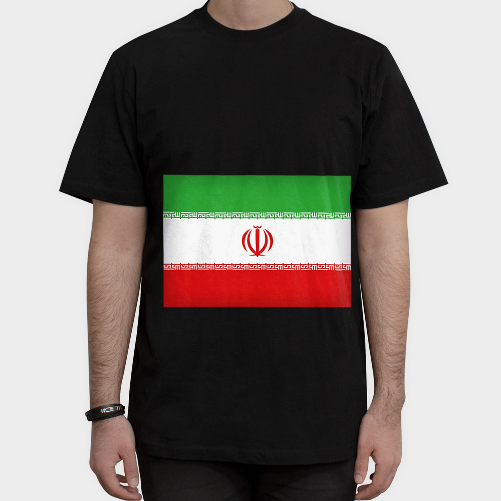 تیشرت ایراننمای روبرو ۱ - رنگ مشکی7