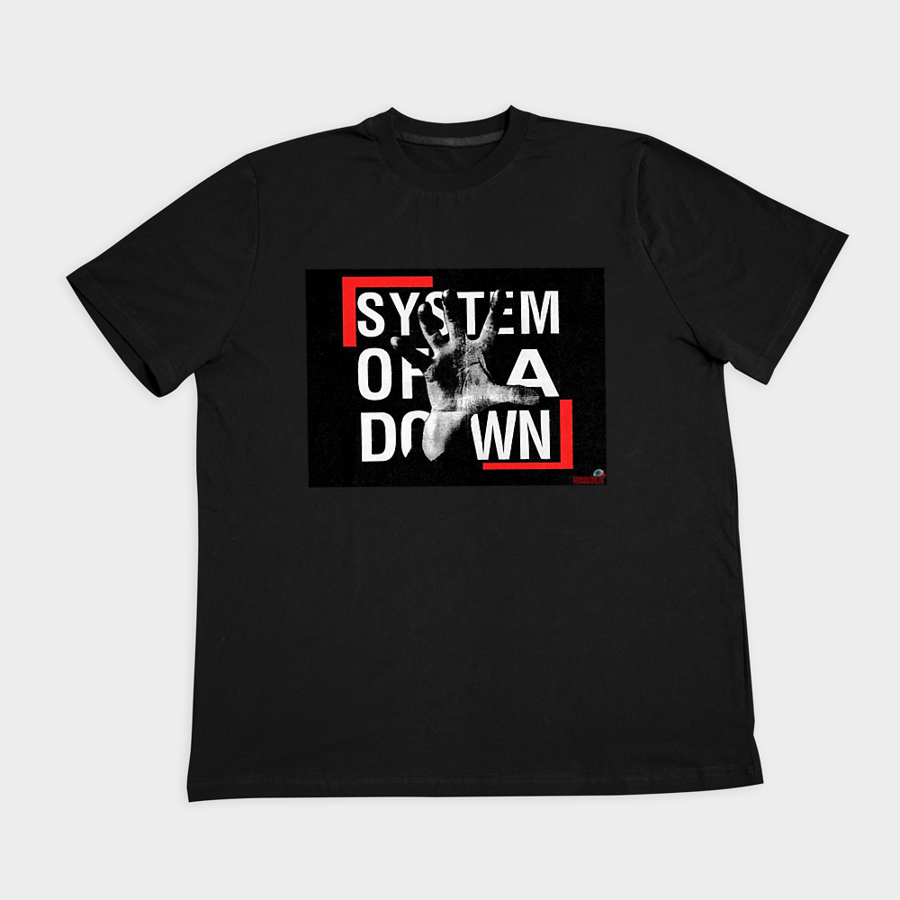 System of a down  تیشرت طرح بند متالنمای روبرو ۲ - رنگ مشکی1
