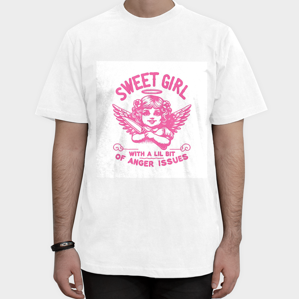 Sweet girl🎀نمای روبرو ۱ - رنگ سفید