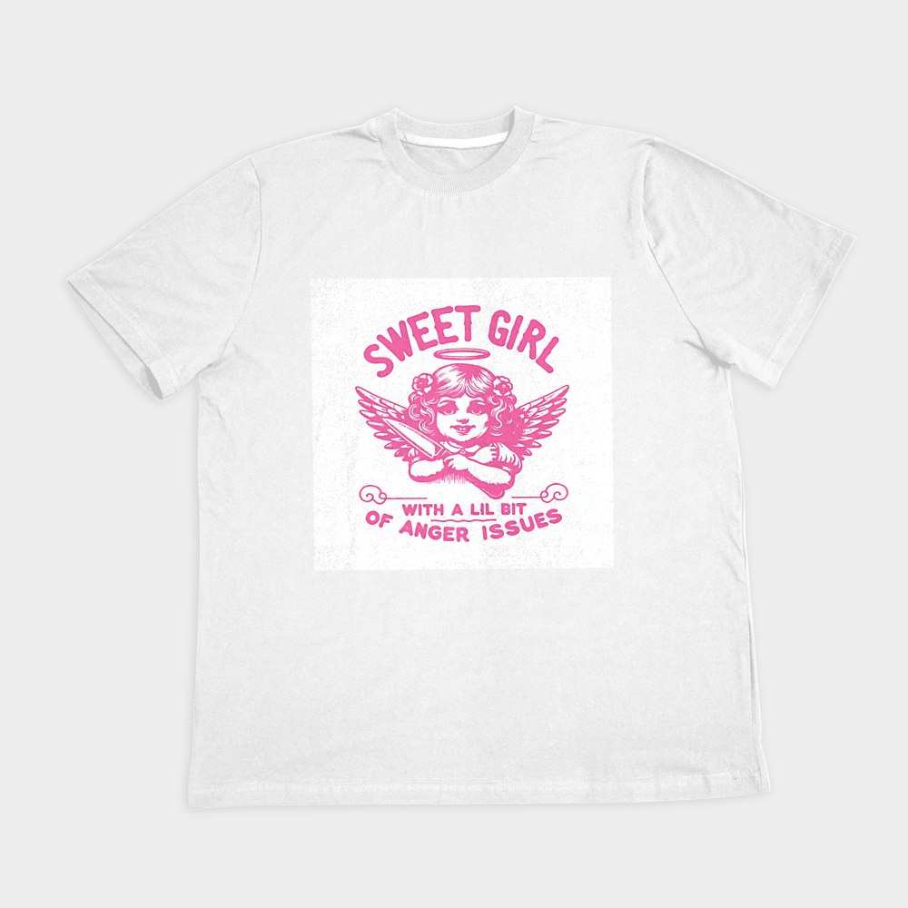 Sweet girl🎀نمای روبرو ۲ - رنگ سفید1