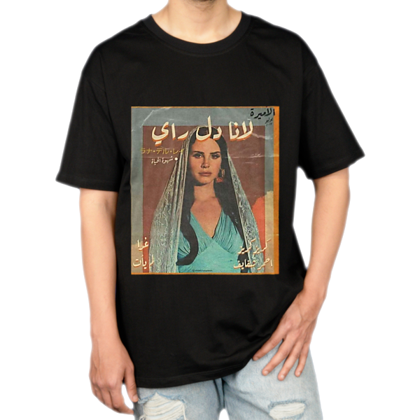 تیشرت لانا دل ری Lana del Reyنمای روبرو ۱ - رنگ مشکی