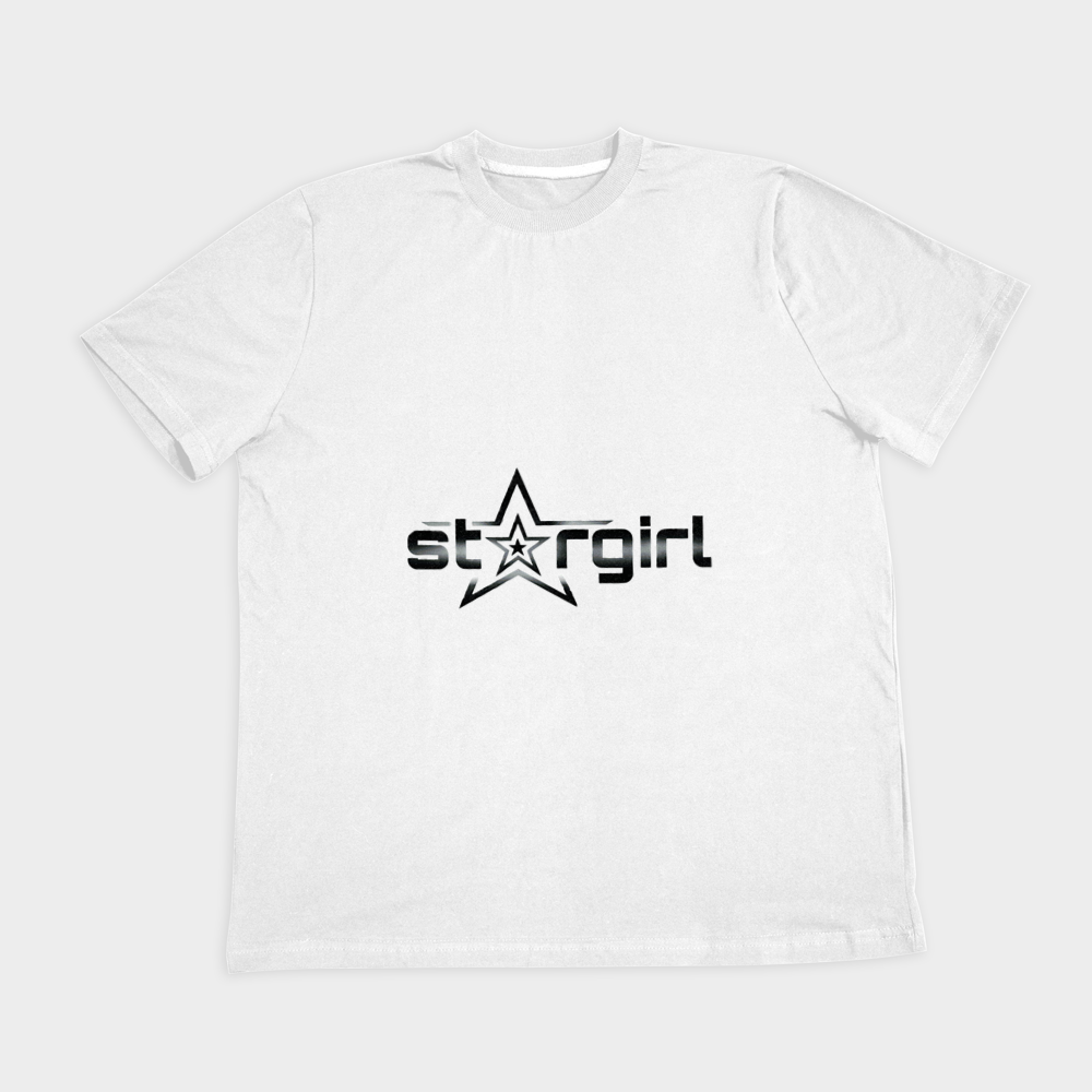 تیشرت طرح star girlنمای روبرو ۲ - رنگ سفید