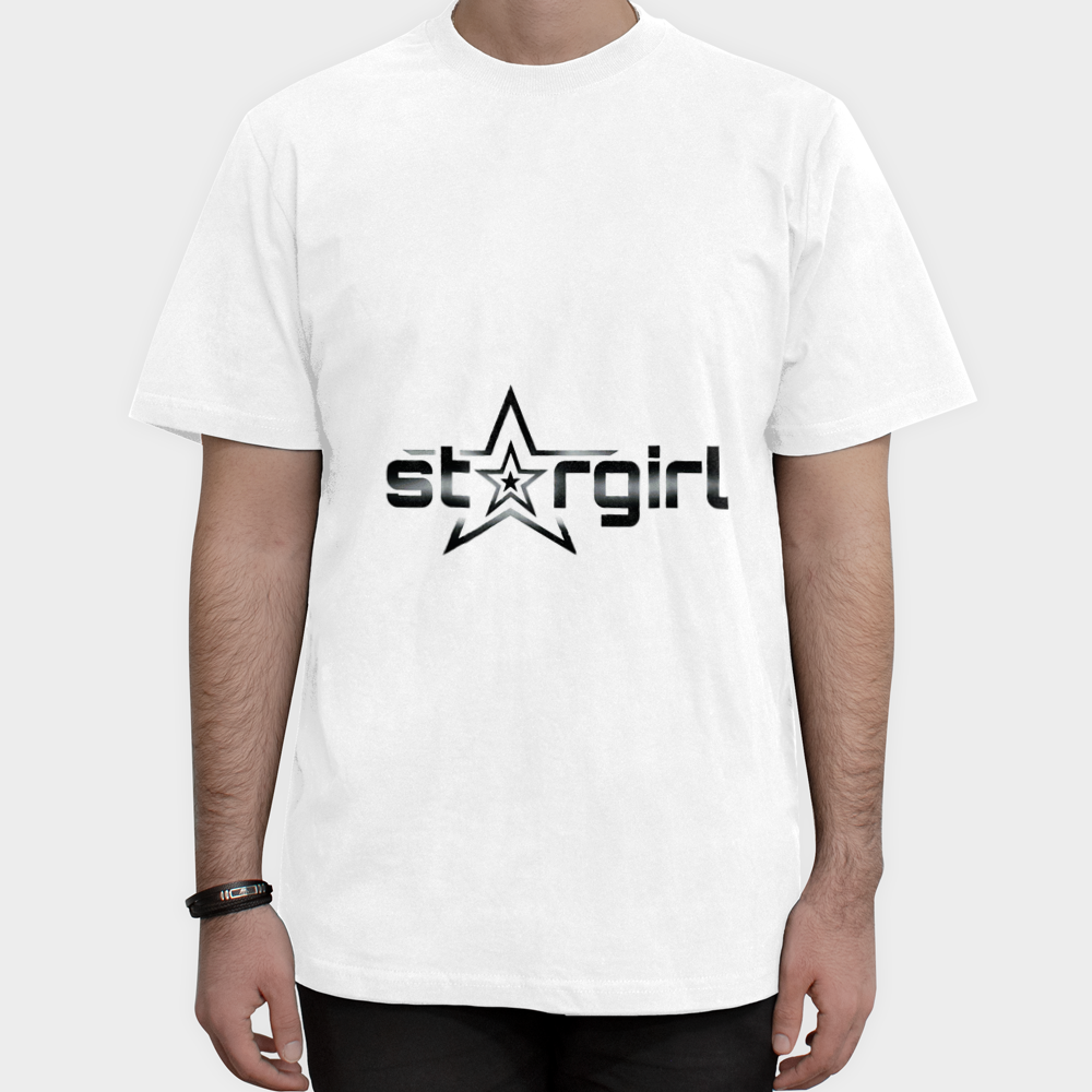 تیشرت طرح star girlنمای روبرو ۱ - رنگ سفید1