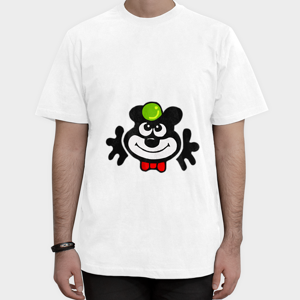 T-Shirt Gumنمای روبرو ۱ - رنگ سفید1