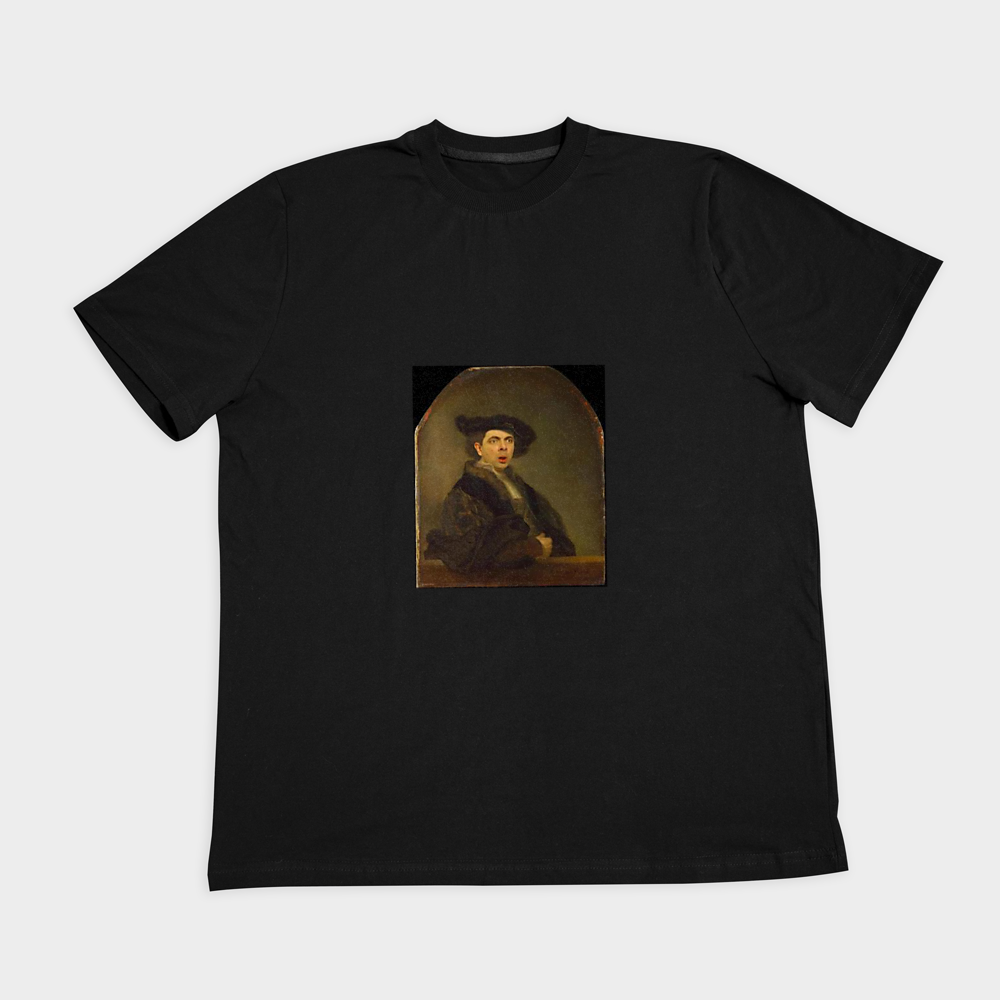 تیشرت مستربیننمای روبرو ۲ - رنگ مشکی1