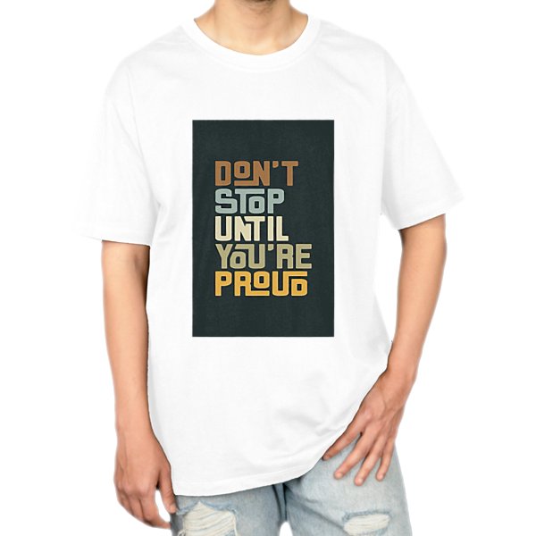 Don’t stop !نمای روبرو ۱ - رنگ سفید1