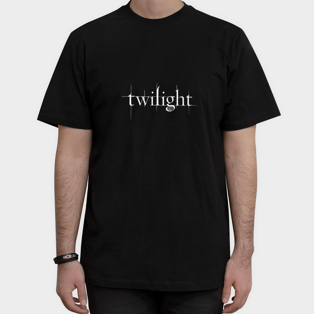 تیشرت Edward Cullen از twilightنمای روبرو ۱ - رنگ مشکی1