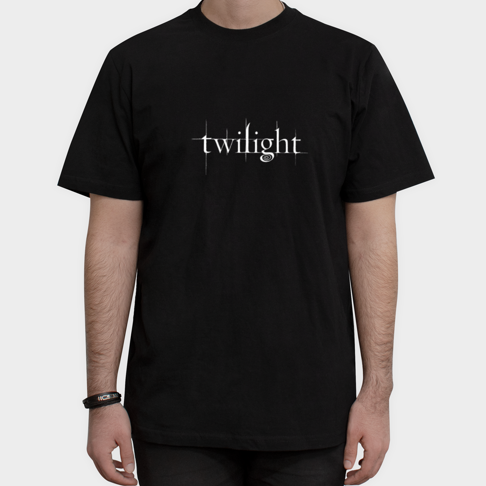 تیشرت Edward Cullen از twilightنمای روبرو ۱ - رنگ مشکی1