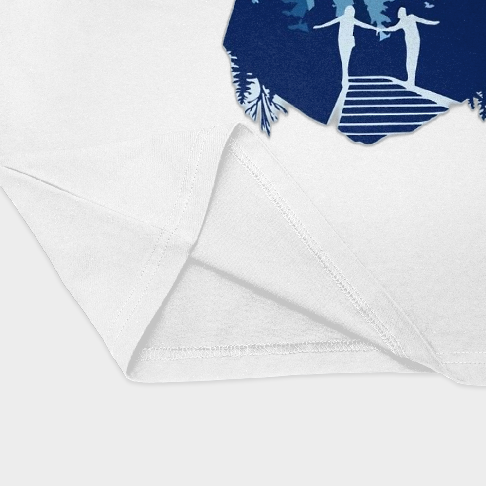 تی شرت طرح بازی Chloe - Life Is Strange کد 01نمای نزدیک پایین لباس - رنگ سفید2