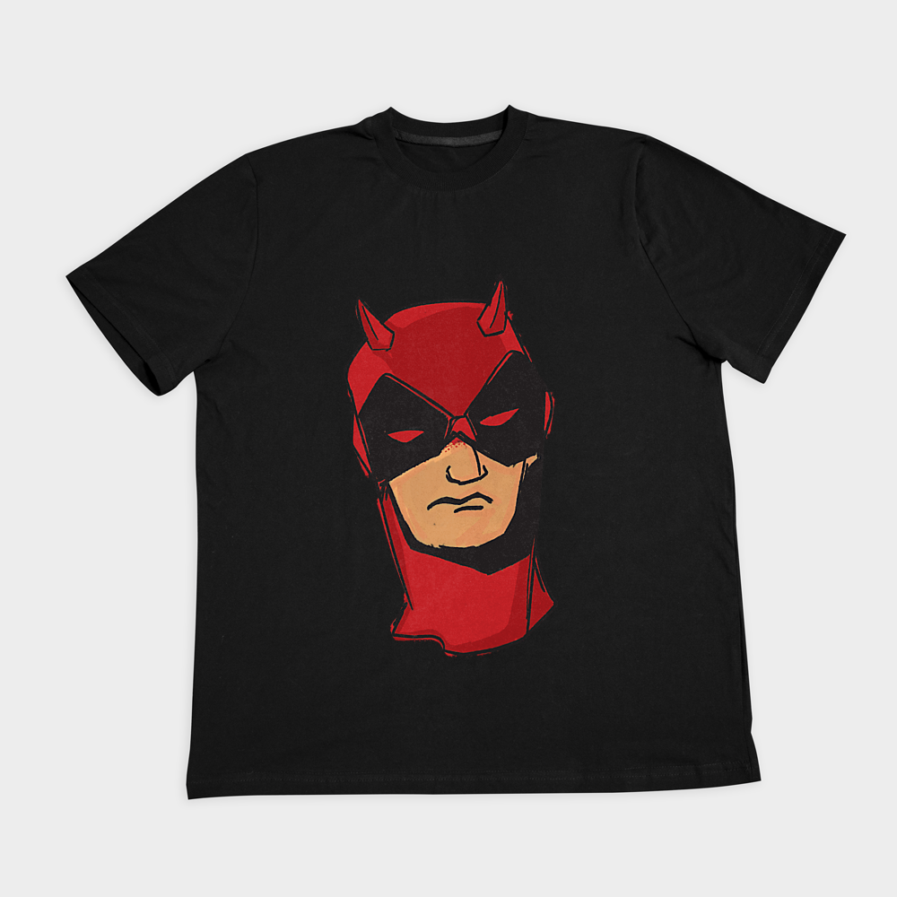 تیشرت طرح Daredevil (کمیک)نمای روبرو ۲ - رنگ مشکی