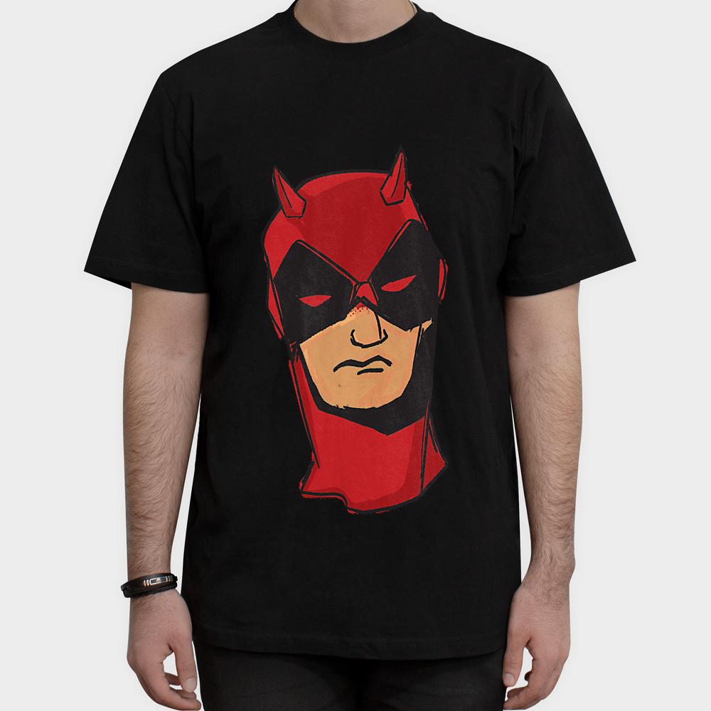 تیشرت طرح Daredevil (کمیک)نمای روبرو ۱ - رنگ مشکی2