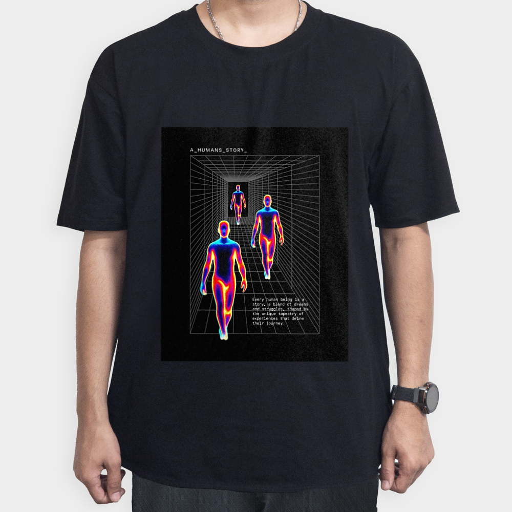 تیشرت کد ۱۸۸۸نمای روبرو ۱ - رنگ مشکی0