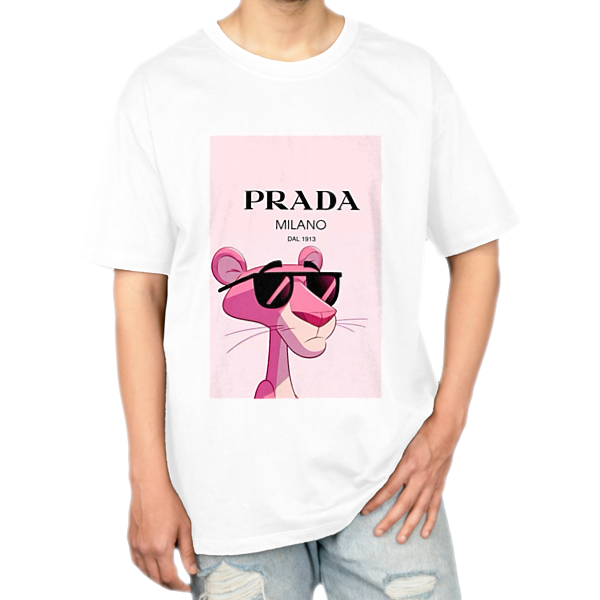 تیشرت pinkنمای روبرو ۱ - رنگ سفید1