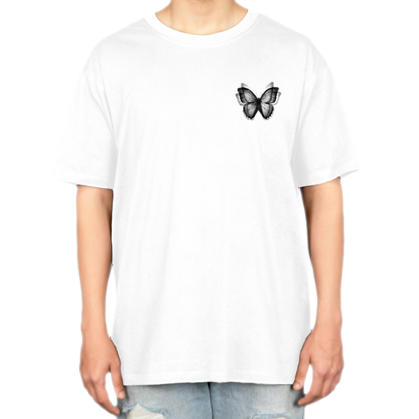buttfi tshirtنمای روبرو ۲ - رنگ سفید
