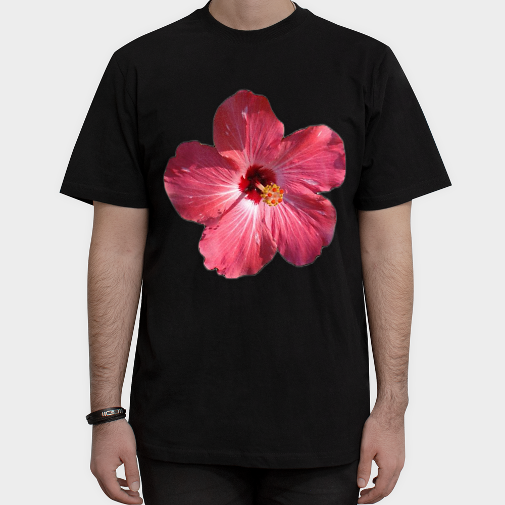 تیشرت Sweet flowerنمای روبرو ۱ - رنگ مشکی2