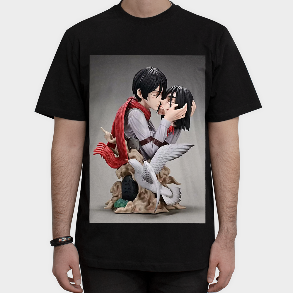 Mikasa and erenنمای روبرو ۱ - رنگ مشکی2