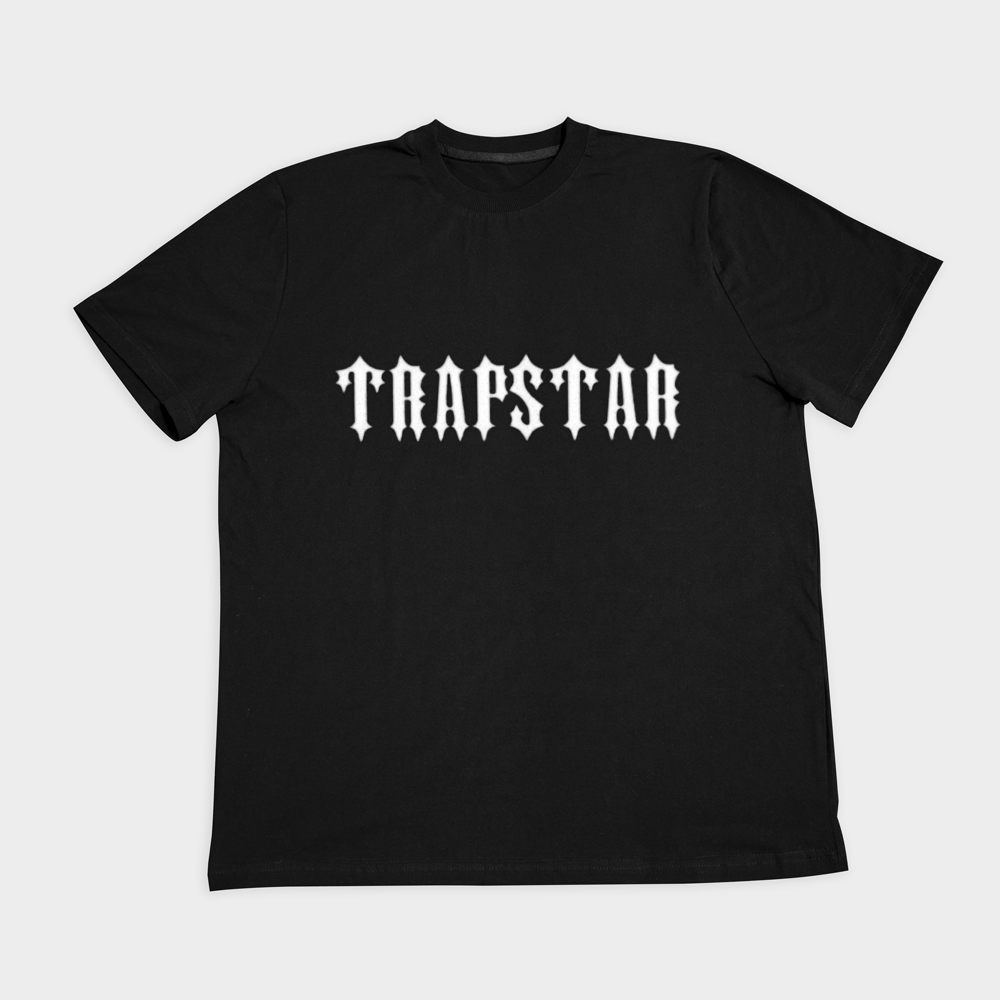 تیشرت تروپ استار(trap star)نمای روبرو ۲ - رنگ مشکی1