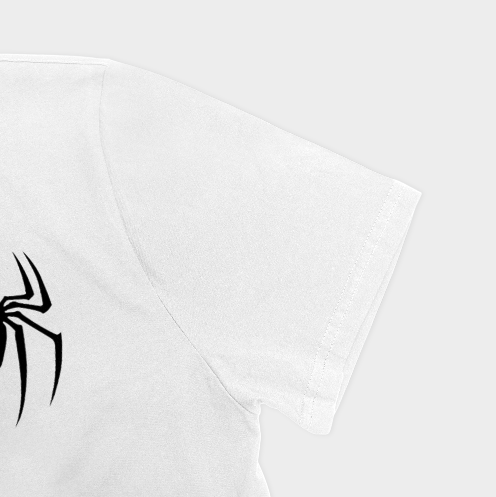 Spider Manنمای نزدیک آستین چپ - رنگ سفید2