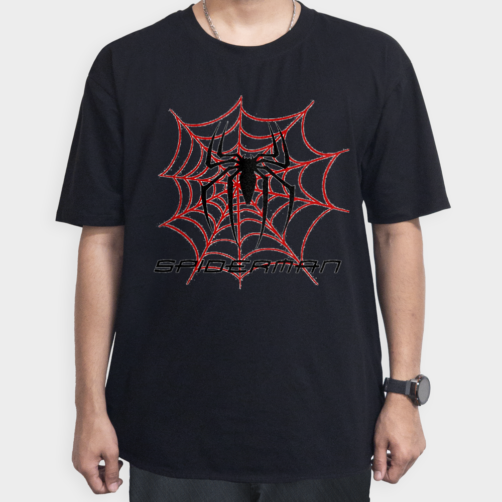 Spider manنمای روبرو ۱ - رنگ مشکی