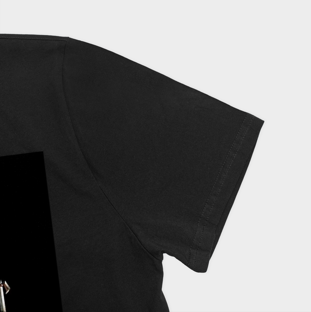 Harry potter t-shirtنمای نزدیک آستین چپ - رنگ مشکی1