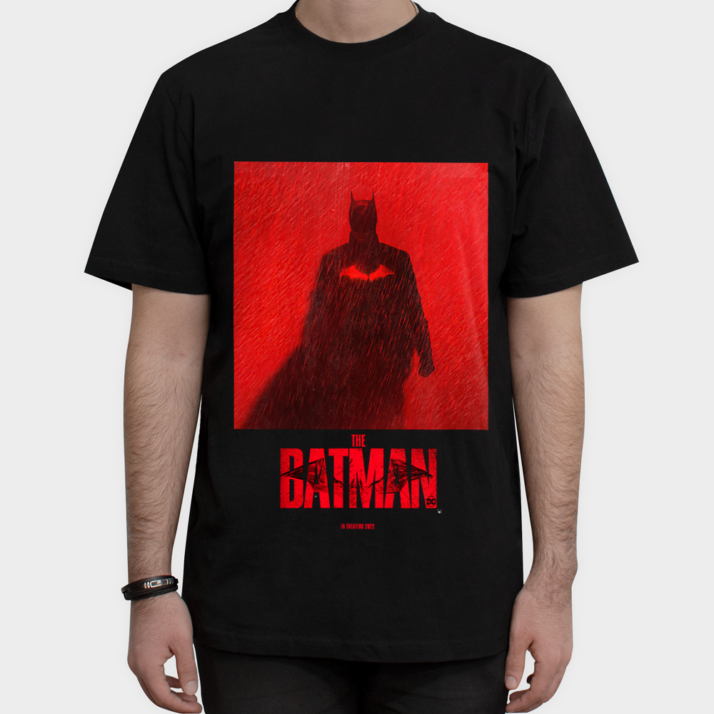 تیشرت بتمن_Batmanنمای روبرو ۱ - رنگ مشکی