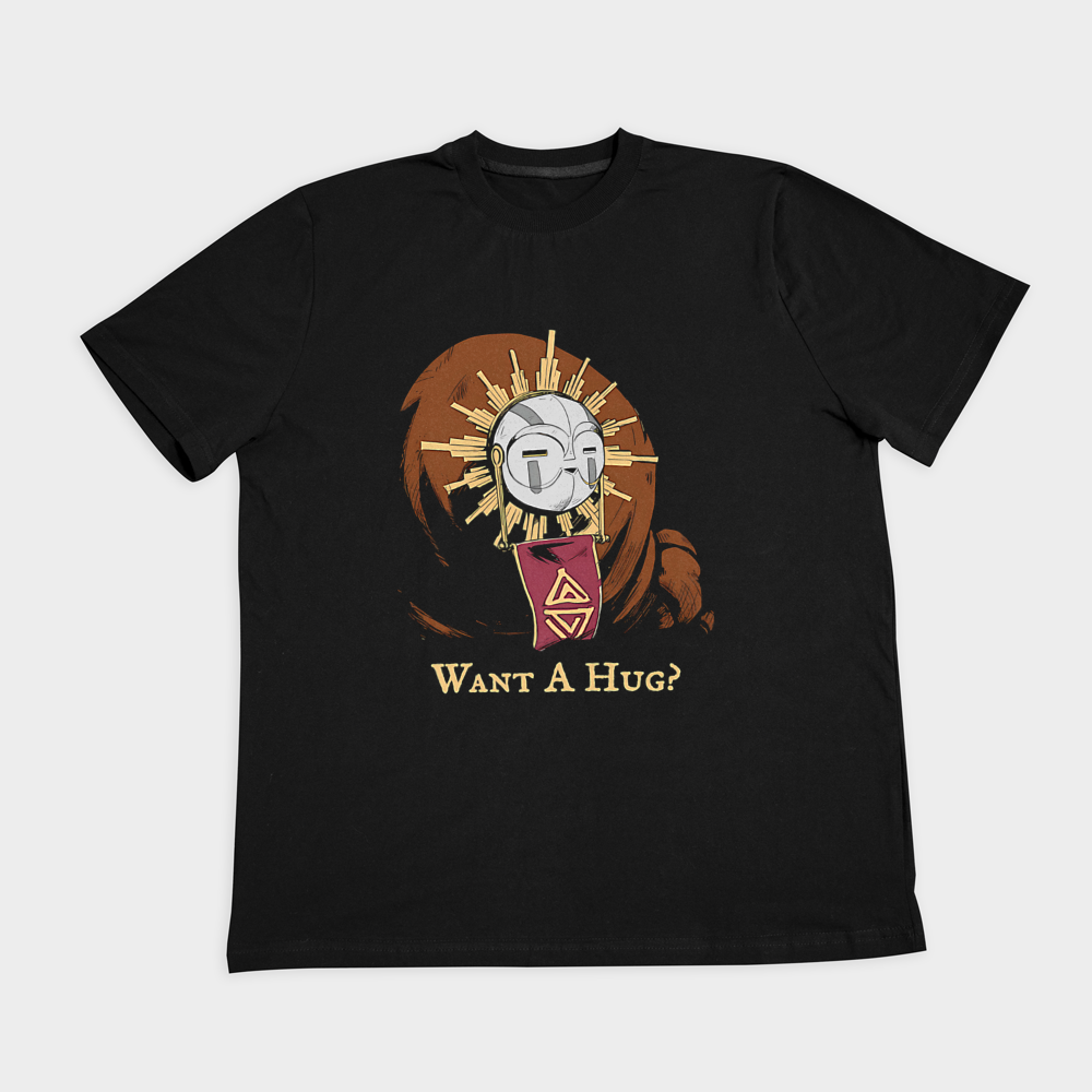 Want A Hug ?نمای روبرو ۲ - رنگ مشکی1
